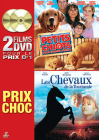 Petits chiots pour grande famille + Les chevaux de la tourmente - DVD