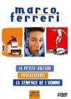 Marco Ferreri - Coffret - La petite voiture + La semence de l'homme + Pipicacadodo - DVD