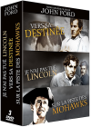 3 grands films de John Ford : Vers sa destinée + Je n'ai pas tué Lincoln + Sur la piste des Mohawks (Pack) - DVD