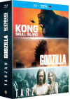 Kong : Skull Island + Godzilla + Tarzan (Blu-ray + Copie digitale) - Blu-ray