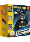 Coffret Lego : Batman le film : unité des super héros + La grande aventure Lego + La Ligue des Justiciers : La Ligue Bizarro (Édition limitée - Réveil Lego Batman) - DVD