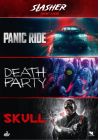 Slasher - Coffret 3 films : Panic Ride + Death Party + Skull (Pack) - DVD