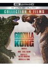 MonsterVerse (Godzilla/Kong) - Collection 4 films : Godzilla + Godzilla : Roi des monstres + Kong : Skull Island + Godzilla vs Kong (4K Ultra HD + Blu-ray) - 4K UHD